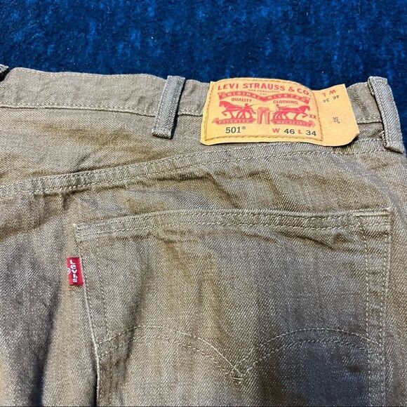 Rare Levi’s White Oak Cone Denim Red Tab 501 Jeans (44 x 26) - Picture 5 of 10